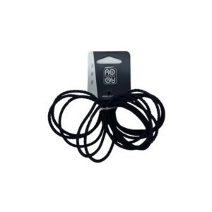 Ro Accessories Λαστιχάκια Μαλλιών 03-0046 Μαύρα 11τμχ