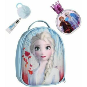 Air-Val Disney Frozen II Elsa Backpack Set Eau De Toilette 100ml & Lip Gloss Με Πομπόμ