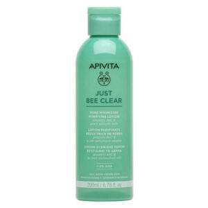 Apivita Just Bee Clear Purifying Lotion Λοσιόν Σύσφιξης Πόρων  200ml