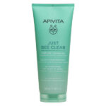 Apivita Just Bee Clear Purifying Cleansing Gel Καθαριστικό Τζελ Προσώπου Για Λιπαρή Επιδερμίδα ή Με Τάση Ακμής 200ml