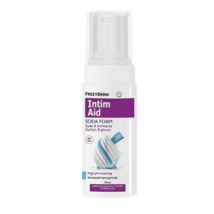 Frezyderm Intim Aid Soda Foam Αφρός Καθαρισμού Για Ευαίσθητη Περιοχή 100ml