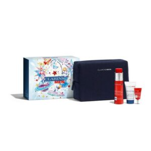 Clarins Men Energy Set Energizing Gel 50ml & Active Face Wash 50ml & Eye Gel 3ml