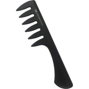 Ro Accessories Χτένα Μαλλιών Barber Style 19cm Μαύρη HC028