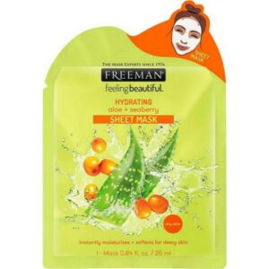 Freeman Hydrating Aloe & Seaberry Sheet Mask 25ml