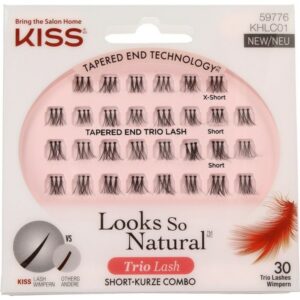 Kiss Haute Couture Khl01 Trio Lashes Short Combo