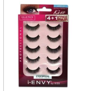 Kiss Ever Ez Lashes Juice Volume Kpem12C Βλεφαρίδες 4+1 Δώρο