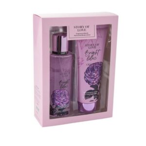 Story of Love Set Bright Lilae Body Mist 250ml & Body Lotion 236ml
