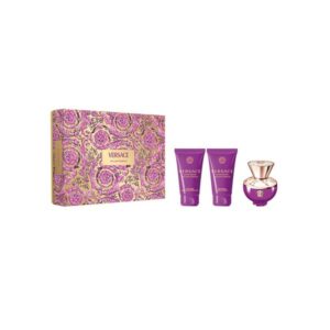 Versace Dylan Purple Set Eau De Parfum 50ml & Shower Gel 50ml & Body Lotion 50ml