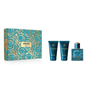 Versace Eros Set Eau De Parfum 50ml & Shower Gel 50ml & Aftershave Balm 50ml