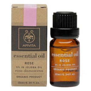 Apivita Αιθέριο Έλαιο Τριαντάφυλλο 5% σε Έλαιο Jojoba 10ml