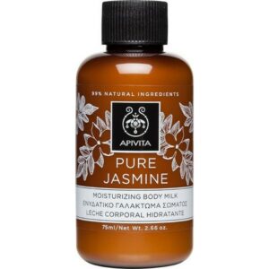 Apivita Pure Jasmine Moisturizing Body Milk Ενυδατικό Γαλάκτωμα Σώματος 75ml