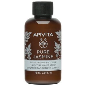 Apivita Pure Jasmine Moisturizing Body Milk Ενυδατικό Γαλάκτωμα Σώματος 75ml