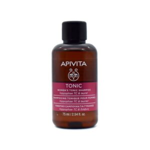 Apivita Women’s Tonic Shampoo Τονωτικό Σαμπουάν Κατά Της Γυναικείας Τριχόπτωσης Με Hippophae TC & Δάφνη 75ml