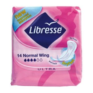 Libresse Invisible Normal Wing Σερβιέτες  Με Φτερά 14τμχ
