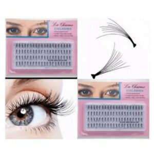La Charme Eyelashes Black Βλεφαρίδες Τουφάκια