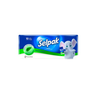 Selpak Menthol Χαρτομάντηλα 4 Φύλλων 10τμχ