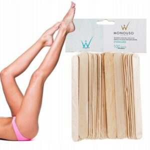 Monouso ItalWax Ξύλινες Σπάτουλες Για Αποτρίχωση 14cm Standard 100τμχ