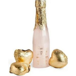 IDC Institute Scented Rose Bathroom Set Orange & Cedar Wood Bath 150ml & Bath Bomb 3×30gr