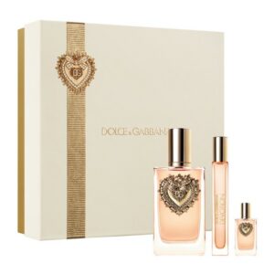 Dolce Gabbana Devotion Set Eau De Parfum 100ml & Travel Spray 10ml & Miniature 5ml