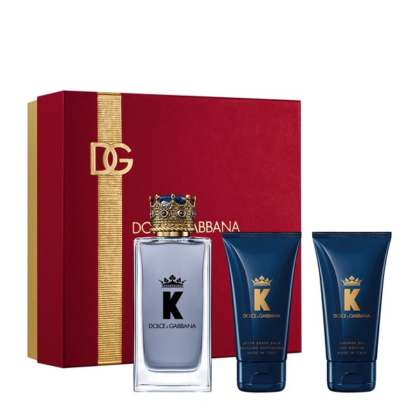 Dolce Gabbana Κ Set Eau De Parfum 100ml & Aftershave Balm 50ml & Shower Gel 50ml