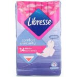 Libresse Comfort & Security Maxi Νormal Σερβιέτες Με Φτερά 14τμχ