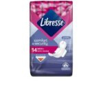 Libresse Comfort & Security Maxi Νormal Σερβιέτες Με Φτερά 14τμχ