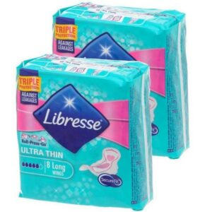 Libresse Ultra Thin Long Σερβιέτες Με Φτερά 8τμχ (1+1)