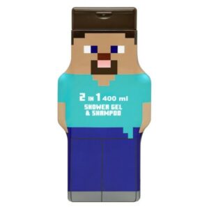 Airval Minecraft  2-In-1 Shower Gel & Shampoo 400ml