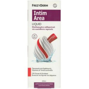 Frezyderm Intim Area Liquid Καθαριστικό Ευαίσθητης Περιοχής 200ml