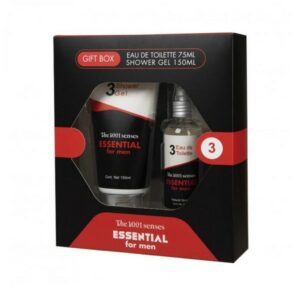 Chicphia The 1001 Senses Essential  For Men Set Eau De Toilette 75ml & Shower Gel 150ml