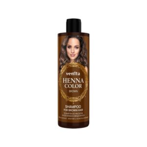 Venita Henna Βrown Σαμπουάν Διατήρησης Χρώματος Για Βαμμένα Μαλλιά 300ml