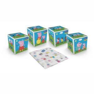 Peppa Pig Kύβος Χαρτομάντηλα Παιδικά 3 Φύλλων 56 τμχ.