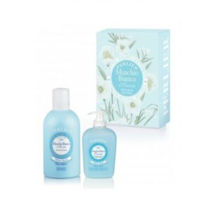 Perlier White Musk Set Liquid Soap 300ml & Cream Bath 500ml