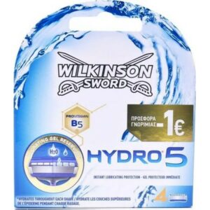 Wilkinson Hydros 5 Ανταλλακτικά Ξυραφάκια 4τμχ