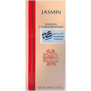 Μενούνος Unisex Κολώνια Γιασεμί Σε Γυάλινο Μπουκάλι 250ml