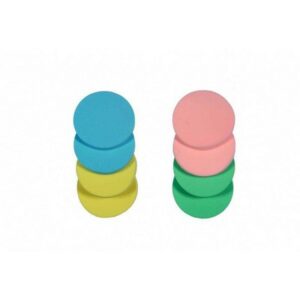 Ro Accessories Make Up Σφουγγαράκι No SP131  Σετ 8τμχ