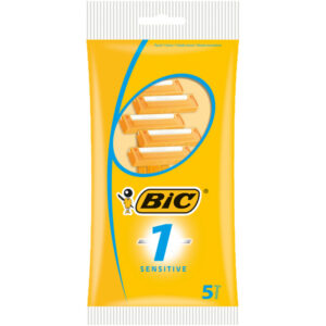 Bic Classic 1 Ξυραφάκια Mιας Χρήσης Mε 1 Λεπίδα 5τμχ