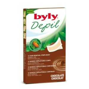 Perky Byly Depil Ταινίες Αποτρίχωσης Chocolate 12τμχ