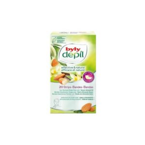 Perky Byly Depil Sweet Almond Oil Αποτριχωτικές Ταινίες Προσώπου 20τμχ.