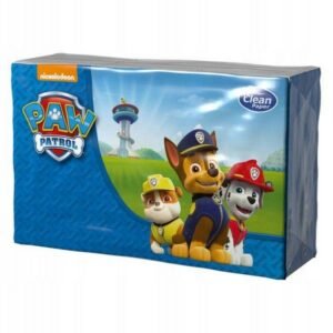 Paw Patrol 4φυλλα Παιδικά Χαρτομάντηλα 6τμχ.