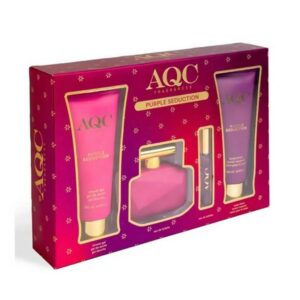 AQC Fragraces Purple Seduction Perfume Set 4τμχ