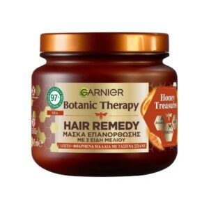 Garnier Botanic Therapy Honey Treasures Hair Μάσκα Εντατικής Επανόρθωσης Μαλλιών 340ml