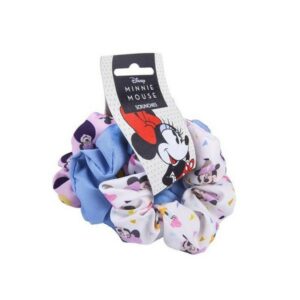 Disney Minnie Mouse Scrunchies Παιδικά Λαστιχάκια 3τμχ