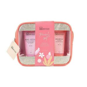 IDC Institute Bag Travel Set  Ενυδάτωσης & Καθαρισμού Σώματος 3τμχ
