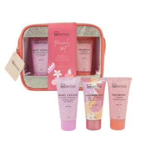 IDC Institute Bag Travel Set  Ενυδάτωσης & Καθαρισμού Σώματος 3τμχ
