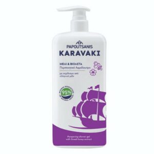 Papoutsanis Karavaki Μέλι & Βιολέτα Αφρόλουτρο 750ml