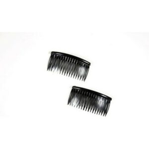 Ro Accessories Χτενάκια Μαλλιών Σε Μαύρο Χρώμα 9cm Σετ 2τμχ.