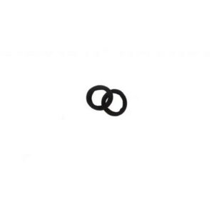 Ro Accessories Λαστιχάκια Μαλλιών 4cm 2τμχ
