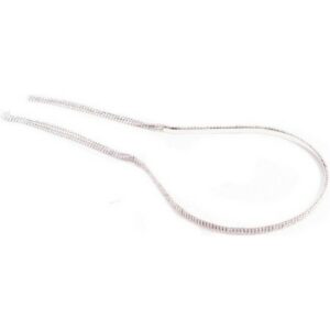 Ro Accessories Σtέκα Μαλλιών Με Στρας Ασημί Νο FM268