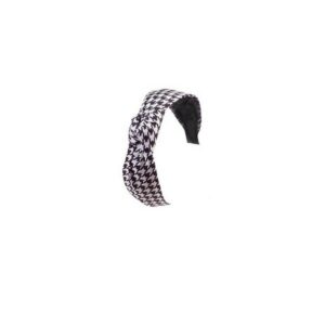 Ro Accessories Στέκα Μαλλιών Με Κόμπο Πτι Καρό Νο FM311